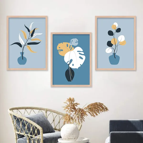ARTELLY_Modern_Art_Framed_Wall_Paintings_For_Wall/Home_Decoration_Living_Room_Bedroom_Frames_For_Office_Hotel_Cafe_Wall_Decor_Big_Size_Decorative_Artwork_items,_Set_of_3_(11inch_x_14inch,_Boho_15)