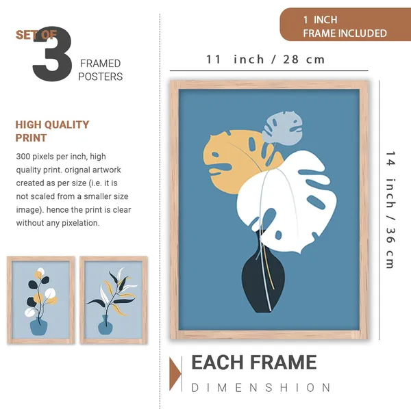 ARTELLY_Modern_Art_Framed_Wall_Paintings_For_Wall/Home_Decoration_Living_Room_Bedroom_Frames_For_Office_Hotel_Cafe_Wall_Decor_Big_Size_Decorative_Artwork_items,_Set_of_3_(11inch_x_14inch,_Boho_15)