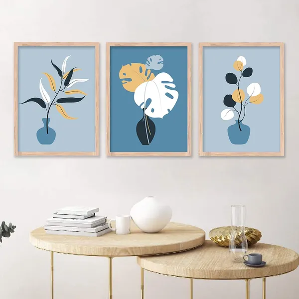 ARTELLY_Modern_Art_Framed_Wall_Paintings_For_Wall/Home_Decoration_Living_Room_Bedroom_Frames_For_Office_Hotel_Cafe_Wall_Decor_Big_Size_Decorative_Artwork_items,_Set_of_3_(11inch_x_14inch,_Boho_15)