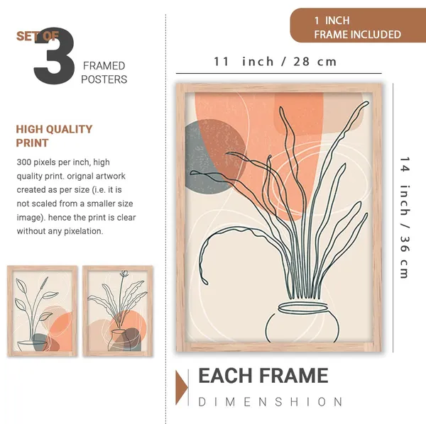 ARTELLY_Modern_Art_Framed_Wall_Paintings_For_Wall/Home_Decoration_Living_Room_Bedroom_Frames_For_Office_Hotel_Cafe_Wall_Decor_Big_Size_Decorative_Artwork_items,_Set_of_3_(11inch_x_14inch,_Boho_10)