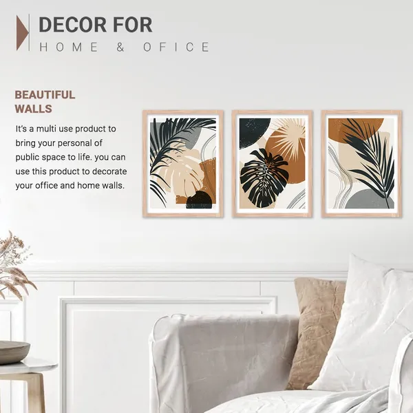 ARTELLY_Modern_Art_Framed_Wall_Paintings_For_Wall/Home_Decoration_Living_Room_Bedroom_Frames_For_Office_Hotel_Cafe_Wall_Decor_Big_Size_Decorative_Artwork_items,_Set_of_3_(11inch_x_14inch,_Boho_1)