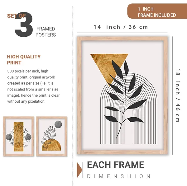 ARTELLY_Modern_Art_Framed_Wall_Paintings_For_Wall/Home_Decoration_Living_Room_Bedroom_Frames_For_Office_Hotel_Cafe_Wall_Decor_Big_Size_Decorative_Artwork_items,_Set_of_3_(11inch_x_14inch,_Boho_6)