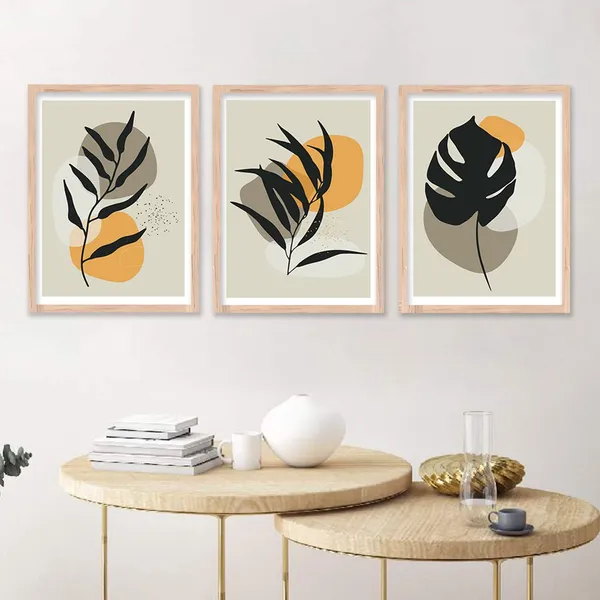 ARTELLY_Modern_Art_Framed_Wall_Paintings_For_Wall/Home_Decoration_Living_Room_Bedroom_Frames_For_Office_Hotel_Cafe_Wall_Decor_Big_Size_Decorative_Artwork_items,_Set_of_3_(11inch_x_14inch,_Boho_11)