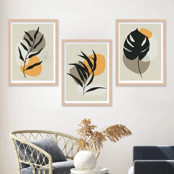 ARTELLY_Modern_Art_Framed_Wall_Paintings_For_Wall/Home_Decoration_Living_Room_Bedroom_Frames_For_Office_Hotel_Cafe_Wall_Decor_Big_Size_Decorative_Artwork_items,_Set_of_3_(11inch_x_14inch,_Boho_11)
