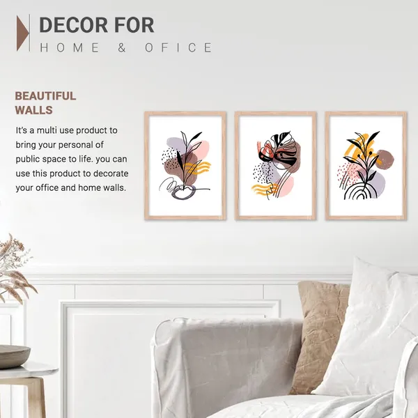 ARTELLY_Modern_Art_Framed_Wall_Paintings_For_Wall/Home_Decoration_Living_Room_Bedroom_Frames_For_Office_Hotel_Cafe_Wall_Decor_Big_Size_Decorative_Artwork_items,_Set_of_3_(11inch_x_14inch,_Boho_2)
