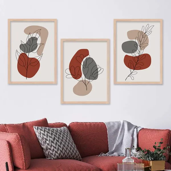 ARTELLY_Modern_Art_Framed_Wall_Paintings_For_Wall/Home_Decoration_Living_Room_Bedroom_Frames_For_Office_Hotel_Cafe_Wall_Decor_Big_Size_Decorative_Artwork_items,_Set_of_3_(11inch_x_14inch,_Boho_5)
