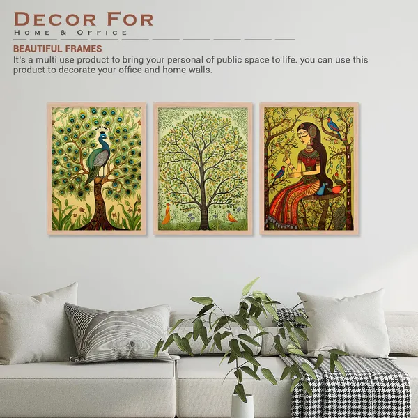 ARTELLY_Madhubani_Wall_Painting_For_Office_Wall_Decoration_-_Traditional_Theme_Wall_Art_For_Living_Room_Bedroom_Hotel_Home_Decor_(Pack_Of_3)_(Medium,_ART_6)