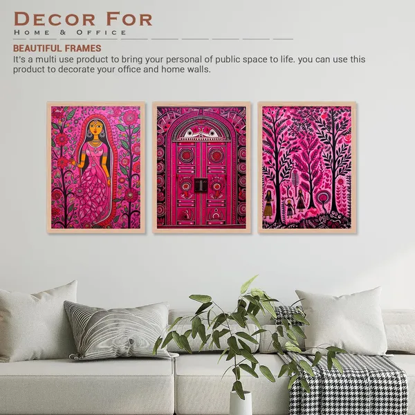 ARTELLY_Madhubani_Wall_Painting_For_Office_Wall_Decoration_-_Traditional_Theme_Wall_Art_For_Living_Room_Bedroom_Hotel_Home_Decor_(Pack_Of_3)_(Medium,_ART_1)