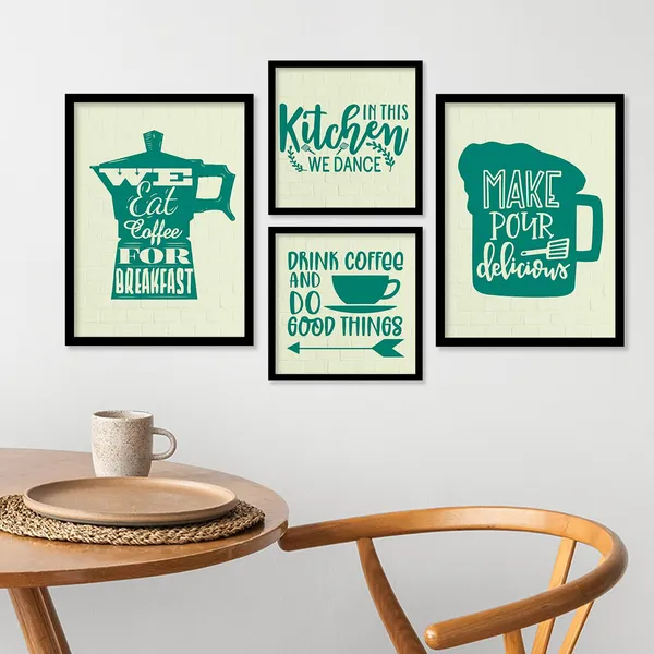 ARTELLY_Food_Quotes_Wall_Frames_Restaurant_Posters_for_Wall_-_Kitchen_posters_framed_-_Kitchen_Quotes_Wall_Decor_–_Dining_Room_Quotes_Paintings_Home_Decoration_(Set_of_4)_(Large,_11)