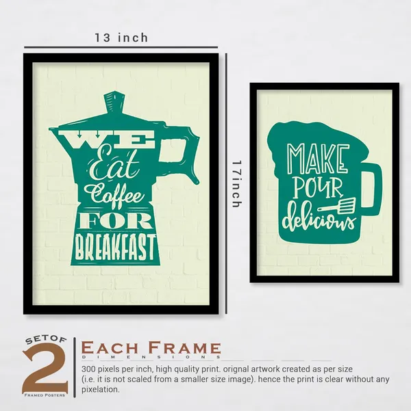 ARTELLY_Food_Quotes_Wall_Frames_Restaurant_Posters_for_Wall_-_Kitchen_posters_framed_-_Kitchen_Quotes_Wall_Decor_–_Dining_Room_Quotes_Paintings_Home_Decoration_(Set_of_4)_(Large,_11)