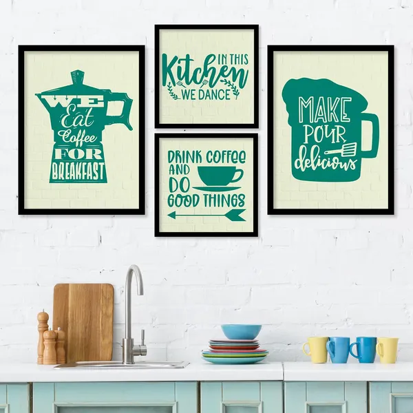 ARTELLY_Food_Quotes_Wall_Frames_Restaurant_Posters_for_Wall_-_Kitchen_posters_framed_-_Kitchen_Quotes_Wall_Decor_–_Dining_Room_Quotes_Paintings_Home_Decoration_(Set_of_4)_(Large,_11)