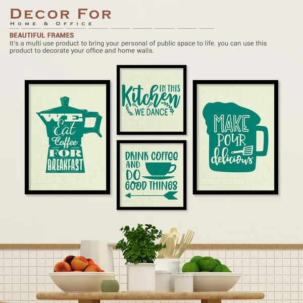 ARTELLY_Food_Quotes_Wall_Frames_Restaurant_Posters_for_Wall_-_Kitchen_posters_framed_-_Kitchen_Quotes_Wall_Decor_–_Dining_Room_Quotes_Paintings_Home_Decoration_(Set_of_4)_(Large,_11)