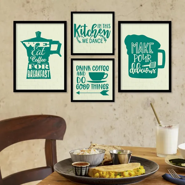 ARTELLY_Food_Quotes_Wall_Frames_Restaurant_Posters_for_Wall_-_Kitchen_posters_framed_-_Kitchen_Quotes_Wall_Decor_–_Dining_Room_Quotes_Paintings_Home_Decoration_(Set_of_4)_(Large,_11)