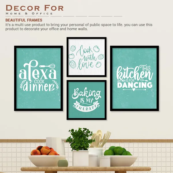 ARTELLY_Food_Quotes_Wall_Frames_Restaurant_Posters_for_Wall_-_Kitchen_posters_framed_-_Kitchen_Quotes_Wall_Decor_–_Dining_Room_Quotes_Paintings_Home_Decoration_(Set_of_4)_(Large,_10)