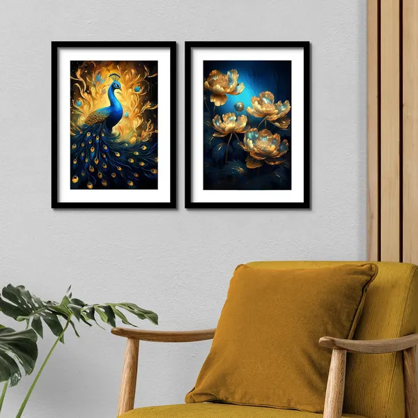 ARTELLY_Aesthetic_Framed_Wall_Art_Paintings_For_Living_Room_Bedroom,_Paintings_For_Wall_Decoration_-_Decorative_Poster_Frames_For_Bedroom_Home_Decor_items_(Set_of_2)_(Medium,_Modern_Art_8)
