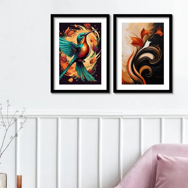 ARTELLY_Aesthetic_Bird_Framed_Wall_Art_Paintings_For_Living_Room_Bedroom,_Paintings_For_Wall_Decoration_-_Decorative_Poster_Frames_For_Bedroom_Home_Decor_items_(Set_of_2)_(Medium,_Modern_Art_1)