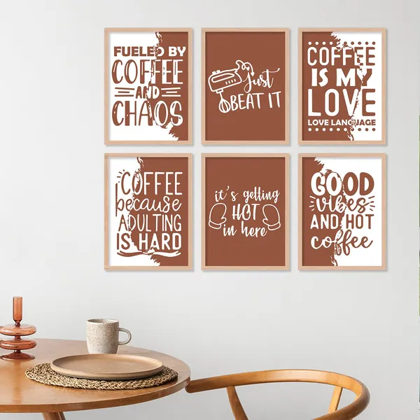 ARTELLY_Restaurant_Quotes_Framed_Posters_for_Kitchen_Cafe_Wall_Decoration_-_Food_Posters_with_Frame_for_Restaurant_Wall_Decor_(Set_of_6)_(10x13_inch,_kicha_4)