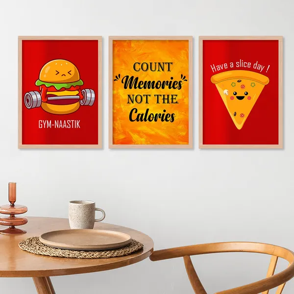 ARTELLY_Kitchen_Posters_for_Wall_-_Kitchen_posters_framed_-_Dining_quotes_wall_frames_-_Posters_for_kitchen_quotes_decor_-_Food_quotes_wall_hanging_(Set_of_3)_(13x17_inch,_Kicha_1)