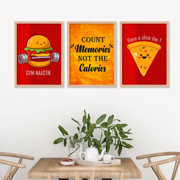 ARTELLY_Kitchen_Posters_for_Wall_-_Kitchen_posters_framed_-_Dining_quotes_wall_frames_-_Posters_for_kitchen_quotes_decor_-_Food_quotes_wall_hanging_(Set_of_3)_(13x17_inch,_Kicha_1)