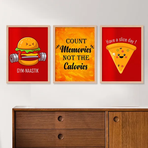 ARTELLY_Kitchen_Posters_for_Wall_-_Kitchen_posters_framed_-_Dining_quotes_wall_frames_-_Posters_for_kitchen_quotes_decor_-_Food_quotes_wall_hanging_(Set_of_3)_(13x17_inch,_Kicha_1)