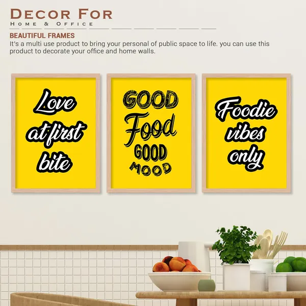 ARTELLY_Kitchen_Posters_for_Wall_-_Framed_Dining_Quotes_-_Food_Wall_Hanging_Decor_(Set_of_3,_13x17_inch,_Kicha_3)