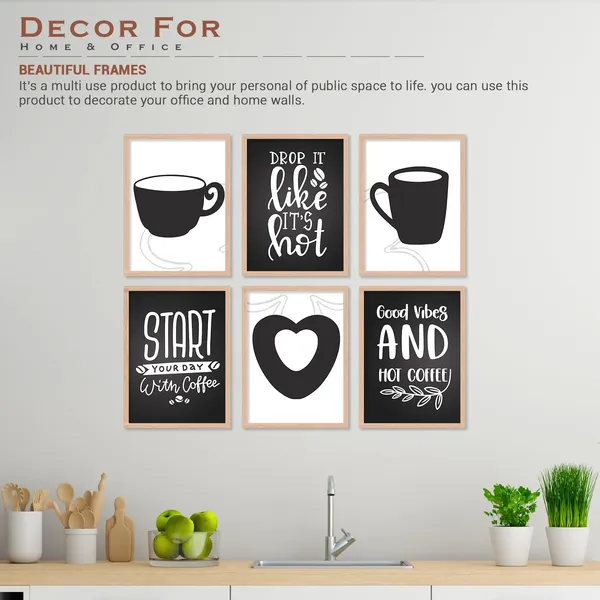 ARTELLY_Restaurant_Quotes_Framed_Posters_for_Kitchen_Cafe_Wall_Decoration_-_Food_Posters_with_Frame_for_Restaurant_Wall_Decor_(Set_of_6)_(10x13_inch,_kicha_1)