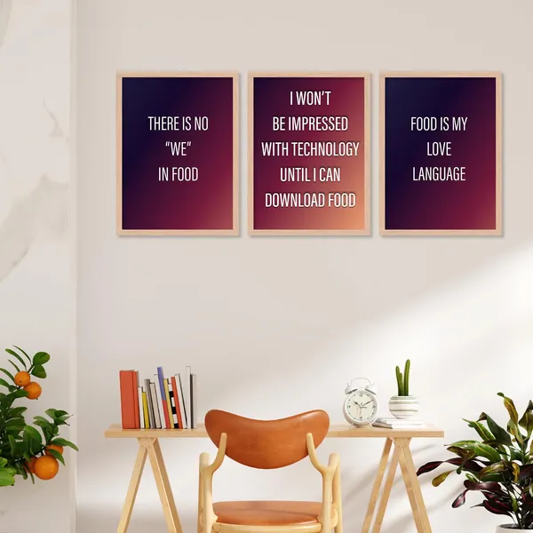ARTELLY_Kitchen_Posters_for_Wall_-_Kitchen_posters_framed_-_Dining_quotes_wall_frames_-_Posters_for_kitchen_quotes_decor_-_Food_quotes_wall_hanging_(Set_of_3)_(13x17_inch,_Kicha_10)
