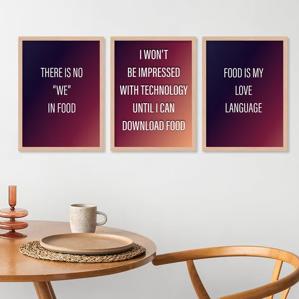 ARTELLY_Kitchen_Posters_for_Wall_-_Kitchen_posters_framed_-_Dining_quotes_wall_frames_-_Posters_for_kitchen_quotes_decor_-_Food_quotes_wall_hanging_(Set_of_3)_(13x17_inch,_Kicha_10)