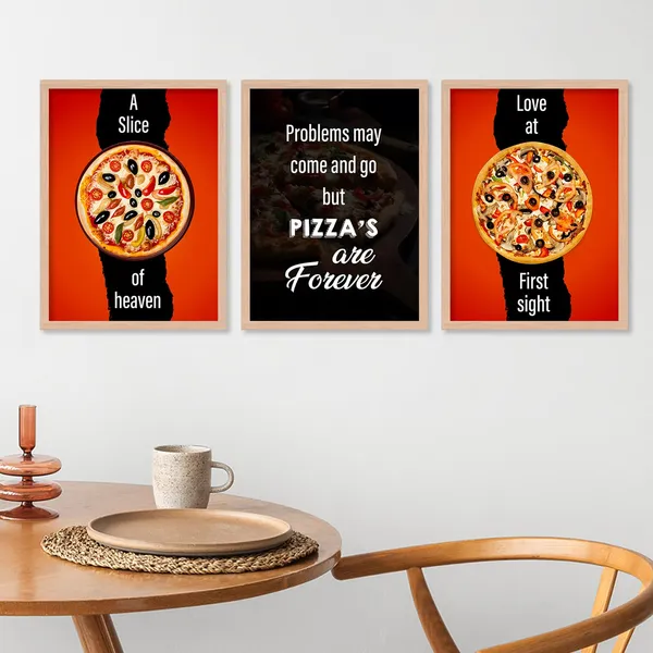 ARTELLY_Kitchen_Posters_for_Wall_-_Kitchen_posters_framed_-_Dining_quotes_wall_frames_-_Posters_for_kitchen_quotes_decor_(Set_of_3)_(13x17_inch,_Kicha_11)