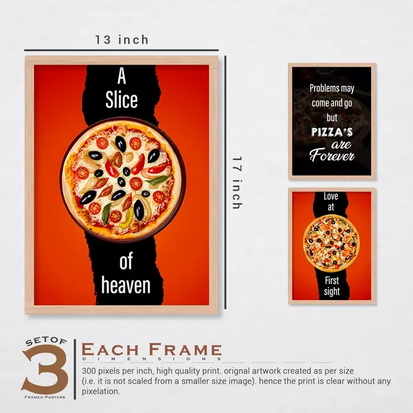 ARTELLY_Kitchen_Posters_for_Wall_-_Kitchen_posters_framed_-_Dining_quotes_wall_frames_-_Posters_for_kitchen_quotes_decor_(Set_of_3)_(13x17_inch,_Kicha_11)