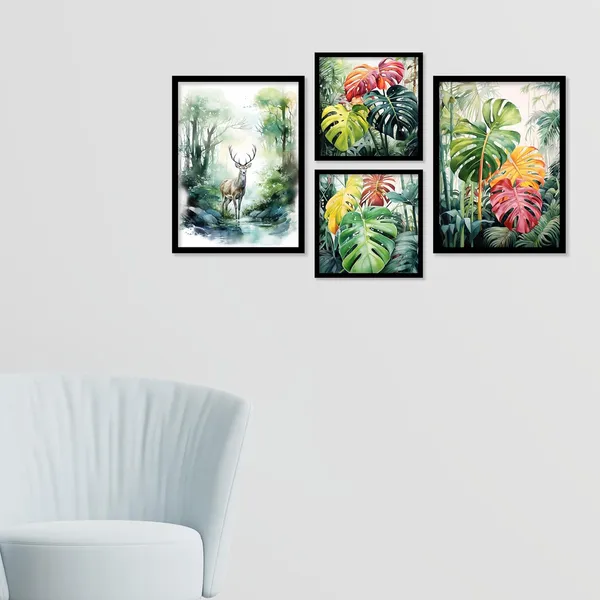ARTELLY_Painting_For_Wall_Decoration_-_Wall_Painting_For_Living_Room_-_Wall_Decoration_Items_For_Living_Room_Bedroom_Office_Decor_(Set_of_4)_(Large,_Modern_Art_2)
