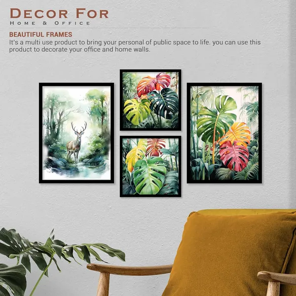 ARTELLY_Painting_For_Wall_Decoration_-_Wall_Painting_For_Living_Room_-_Wall_Decoration_Items_For_Living_Room_Bedroom_Office_Decor_(Set_of_4)_(Large,_Modern_Art_2)