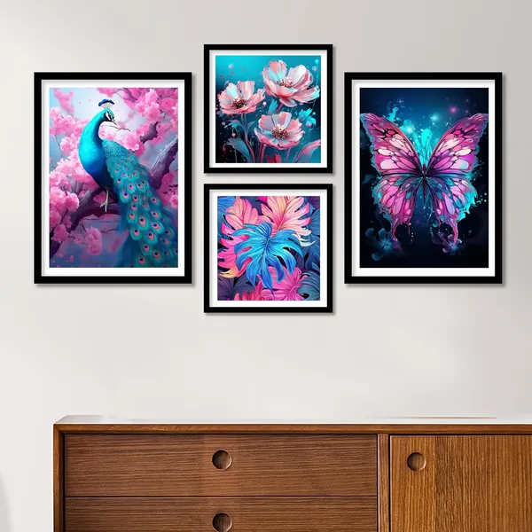 ARTELLY_Peacock_Painting_For_Wall_Decoration_Art_-_Frames_For_Wall_Decor_-_Butterfly_Wall_Painting_For_Living_Room_-_Big_Size_Aesthetic_Bedroom_Home_Scenery_(Medium,_Modern_Artwork_3)