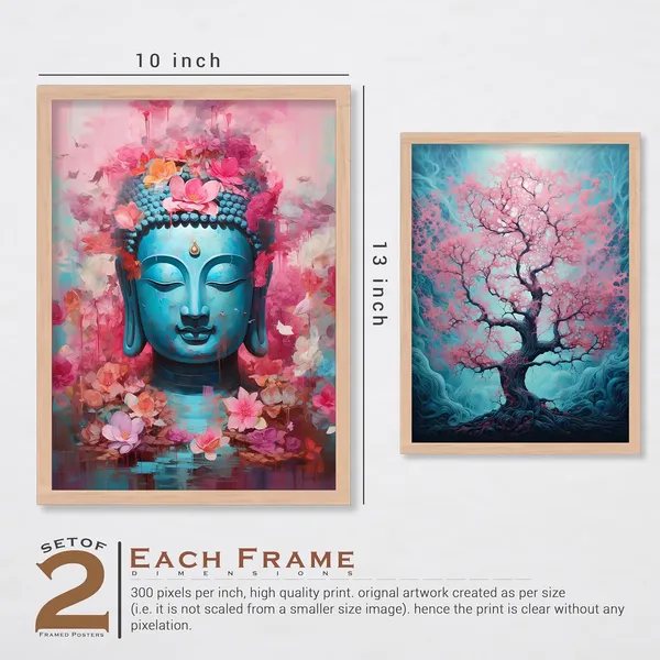 ARTELLY_Wall_Painting_For_Living_Room_-_Painting_For_Wall_Decoration_-_Frames_For_Wall_Decor_-_Framed_Posters_For_Bedroom_(Set_of_4)_(Medium,_Artwork_5)
