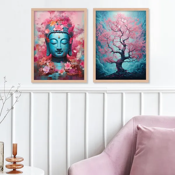 ARTELLY_Wall_Painting_For_Living_Room_-_Painting_For_Wall_Decoration_-_Frames_For_Wall_Decor_-_Framed_Posters_For_Bedroom_(Set_of_4)_(Medium,_Artwork_5)