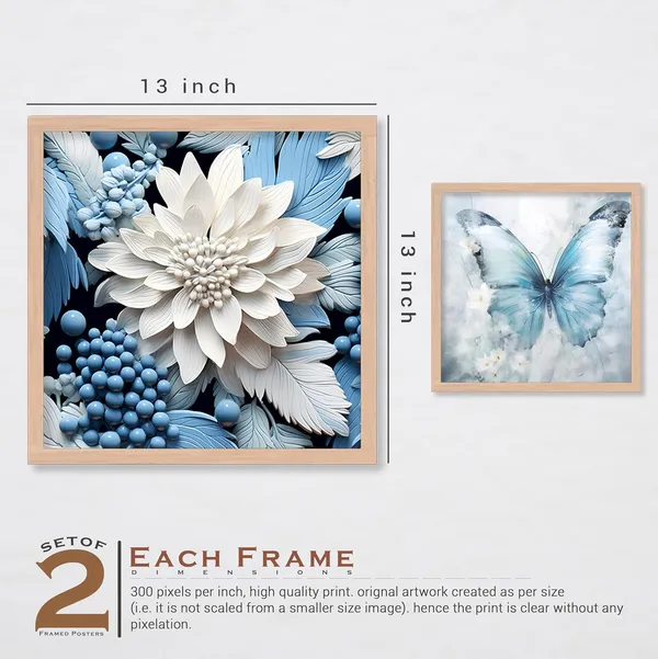 ARTELLY_Painting_For_Wall_Decoration_-_Wall_Painting_For_Living_Room_-_Aesthetic_Poster_Frames_Bedroom_Office_Wall_Decor_Framed_(Set_of_4)_(Large,_Modern_Art_2)