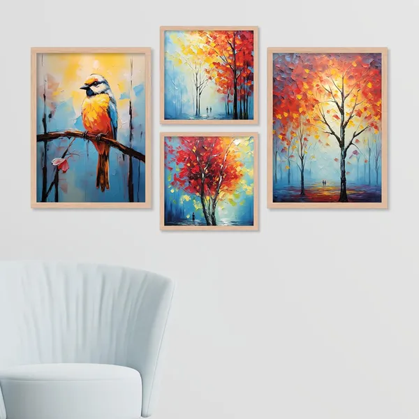 ARTELLY_Painting_For_Wall_Decoration_-_Wall_Painting_For_Living_Room_-_Aesthetic_Poster_Frames_Bedroom_Office_Wall_Decor_Framed_(Set_of_4)_(Large,_Modern_Art_7)