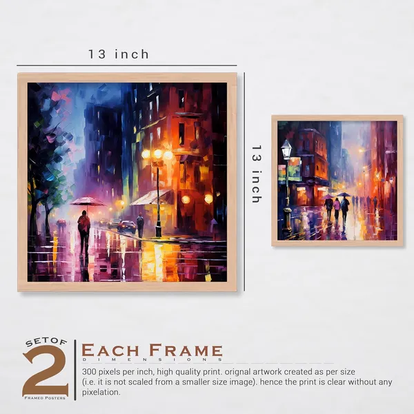 ARTELLY_Painting_For_Wall_Decoration_-_Wall_Painting_For_Living_Room_-_Aesthetic_Poster_Frames_Bedroom_Office_Wall_Decor_Framed_(Set_of_4)_(Large,_Modern_Art_4)