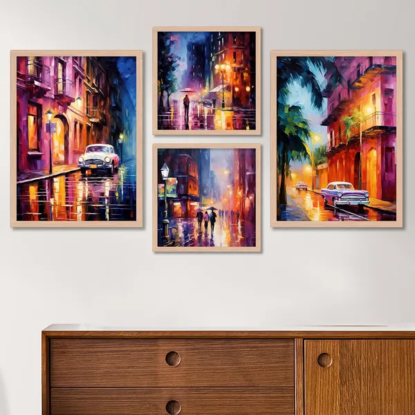 ARTELLY_Painting_For_Wall_Decoration_-_Wall_Painting_For_Living_Room_-_Aesthetic_Poster_Frames_Bedroom_Office_Wall_Decor_Framed_(Set_of_4)_(Large,_Modern_Art_4)