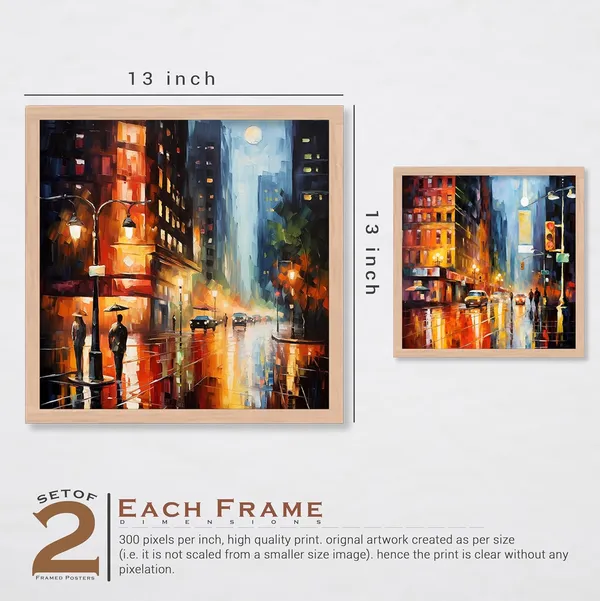 ARTELLY_Painting_For_Wall_Decoration_-_Wall_Painting_For_Living_Room_-_Aesthetic_Poster_Frames_Bedroom_Office_Wall_Decor_Framed_(Set_of_4)_(Large,_Modern_Art_3)