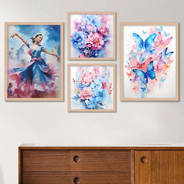 ARTELLY_Painting_For_Wall_Decoration_-_Wall_Painting_For_Living_Room_-_Aesthetic_Poster_Frames_Bedroom_Office_Wall_Decor_Framed_(Set_of_4)_(Large,_Modern_Art_6)