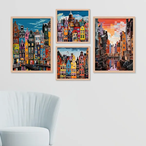 ARTELLY_Painting_For_Wall_Decoration_-_Wall_Painting_For_Living_Room_-_Aesthetic_Poster_Frames_Bedroom_Office_Wall_Decor_Framed_(Set_of_4)_(Large,_Modern_Art_10)
