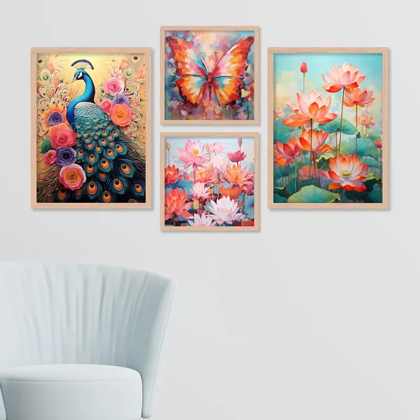 ARTELLY_Wall_Painting_For_Living_Room_-_Painting_For_Wall_Decoration_-_Frames_For_Wall_Decor_-_Framed_Posters_For_Bedroom_(Set_of_4)_(Medium,_Artwork_6)