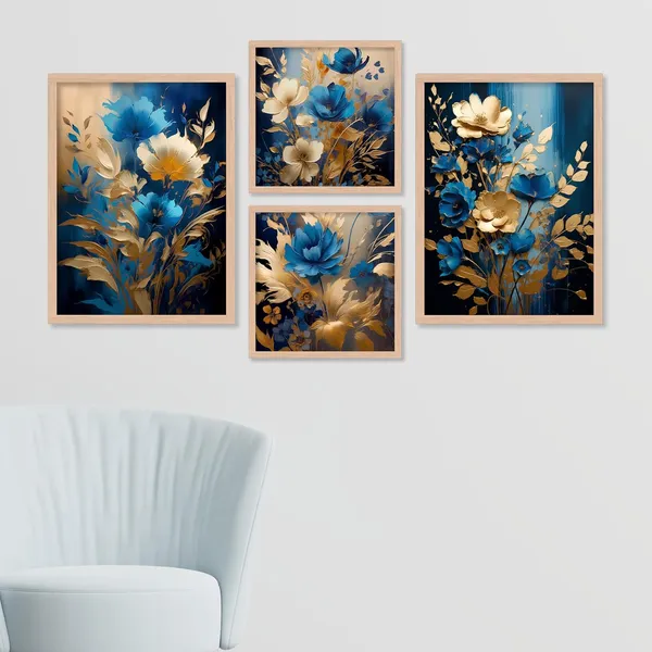ARTELLY_Wall_Painting_For_Living_Room_-_Painting_For_Wall_Decoration_-_Frames_For_Wall_Decor_-_Framed_Posters_For_Bedroom_(Set_of_4)_(Medium,_Artwork_9)