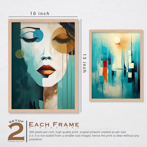 ARTELLY_Wall_Painting_For_Living_Room_Bedroom_-_Framed_Wall_Art_-_Painting_For_Wall_Decoration_-_Office_Frames_For_Wall_Decor_(Set_Of_4)_(Medium,_Modern_5)