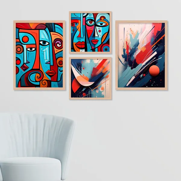 ARTELLY_Wall_Painting_For_Living_Room_-_Painting_For_Wall_Decoration_-_Frames_For_Wall_Decor_-_Framed_Posters_For_Bedroom_(Set_of_4)_(Medium,_Artwork_10)