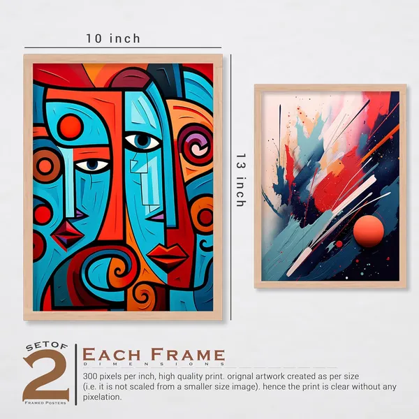 ARTELLY_Wall_Painting_For_Living_Room_-_Painting_For_Wall_Decoration_-_Frames_For_Wall_Decor_-_Framed_Posters_For_Bedroom_(Set_of_4)_(Medium,_Artwork_10)