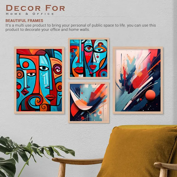 ARTELLY_Wall_Painting_For_Living_Room_-_Painting_For_Wall_Decoration_-_Frames_For_Wall_Decor_-_Framed_Posters_For_Bedroom_(Set_of_4)_(Medium,_Artwork_10)