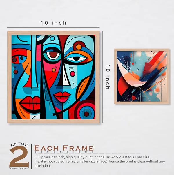 ARTELLY_Wall_Painting_For_Living_Room_-_Painting_For_Wall_Decoration_-_Frames_For_Wall_Decor_-_Framed_Posters_For_Bedroom_(Set_of_4)_(Medium,_Artwork_10)