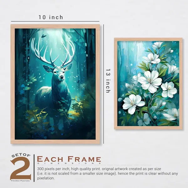ARTELLY_Wall_Painting_For_Living_Room_Bedroom_-_Framed_Wall_Art_-_Painting_For_Wall_Decoration_-_Office_Frames_For_Wall_Decor_(Set_Of_4)_(Medium,_Modern_2)